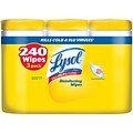 Lysol Disinfecting Wipes, Lemon and Lime Blossom, 80/Box, 3/Pack (1920084251)