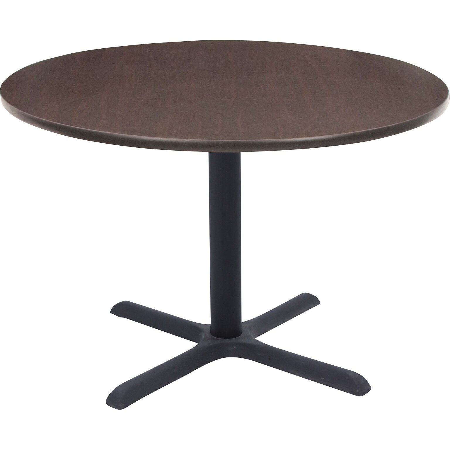 Regency Cain Breakroom Table, 42W, Mocha Walnut (TB42RNDMW)