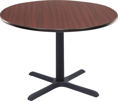 Regency Cain Breakroom Table, 36W, Mahogany (TB36RNDMH)