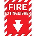 Brady® 69074 Fire Extinguisher Sign