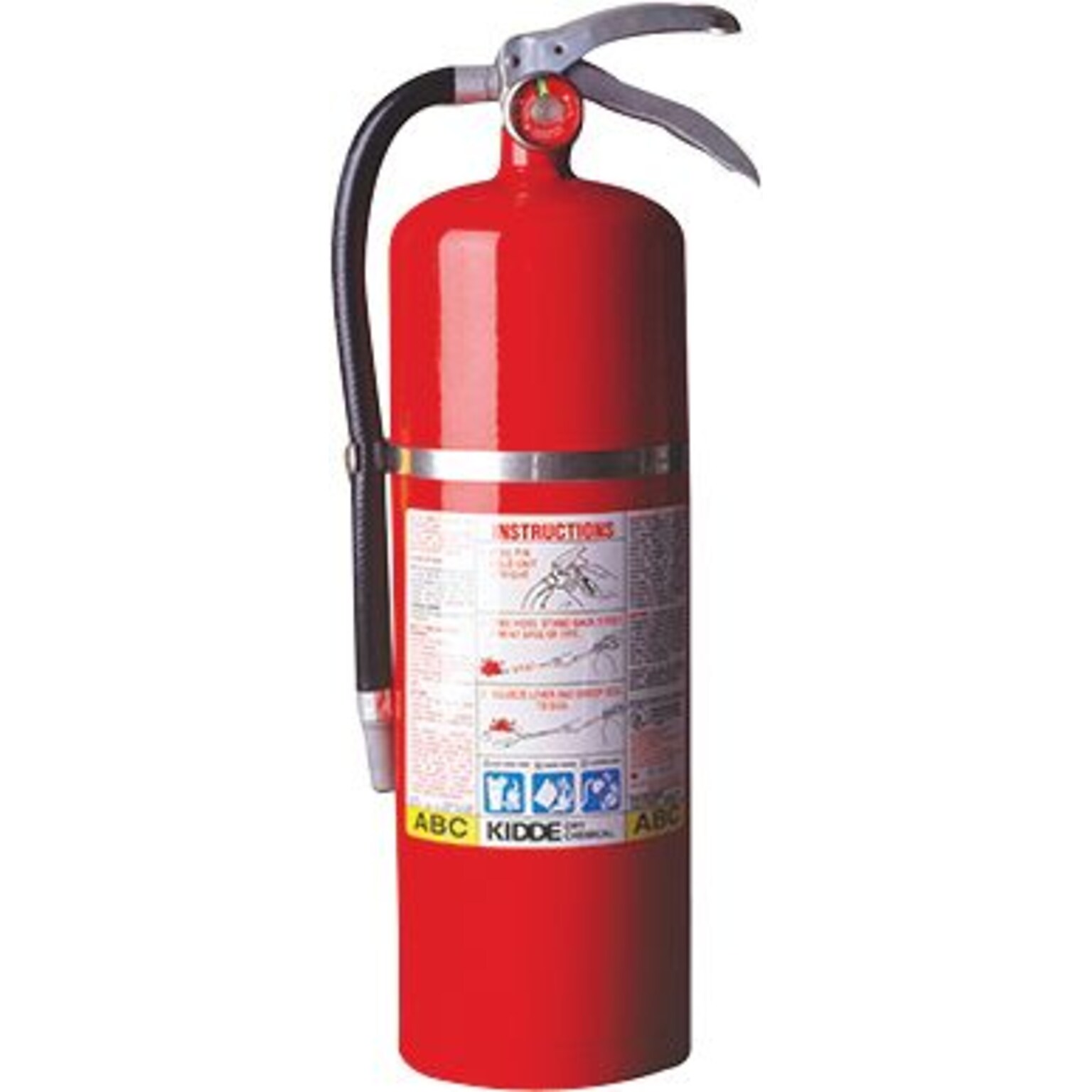 Kidde 468002 Dry Chemical Fire Extinguisher, 10 lbs.
