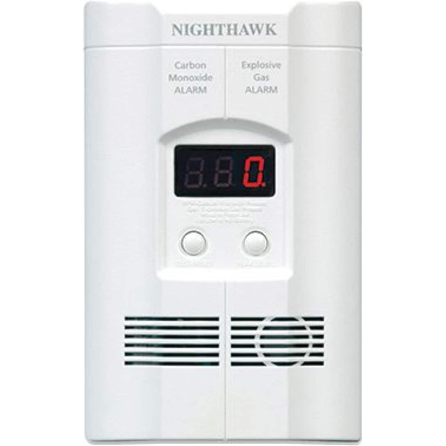 Kidde Nighthawk Plug-In Carbon Monoxide Propane and Natural Gas Alarm (408-900-0113-02)