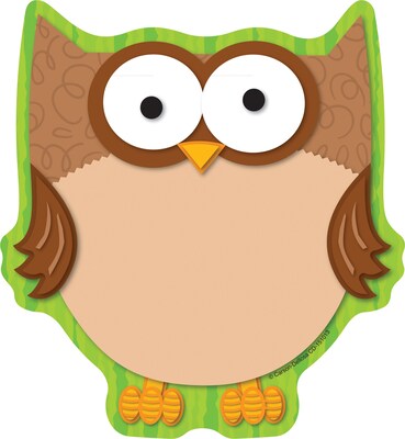 Carson-Dellosa Owl Notepad