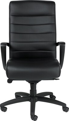 Raynor Eurotech Manchester Leather Executive Chair, Black