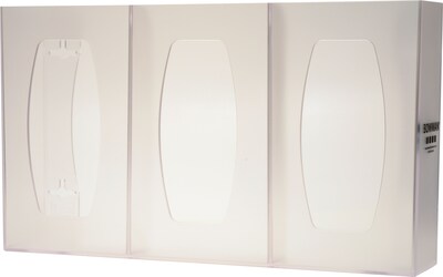 Bowman® Glove Box Dispenser - Triple with Dividers