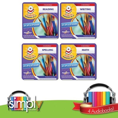 Third Grade Flinkster Learning Audiobooks Collection-Download
