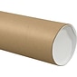 Jumbo Mailing Tubes, Kraft, 6" x 48", 10/Bundle  (HD6048K)