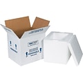 SI Products Insulated Shipper, 7 x 6 x 8, White, Each (207C)