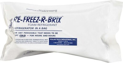 Re-Freez-R Brix™ Cold Bricks, 64 oz, 9 x 4 x 3 8/Carton (RB62)