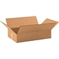 SI  Products  Standard  19"L  x  12"W  x  4"H  Shipping  Boxes,  32  ECT,  Brown,  25  /Bundle  (19124)