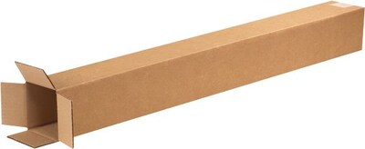 5 x 36 x 5 Storage Boxes, Brown, 25/Bundle (5536)