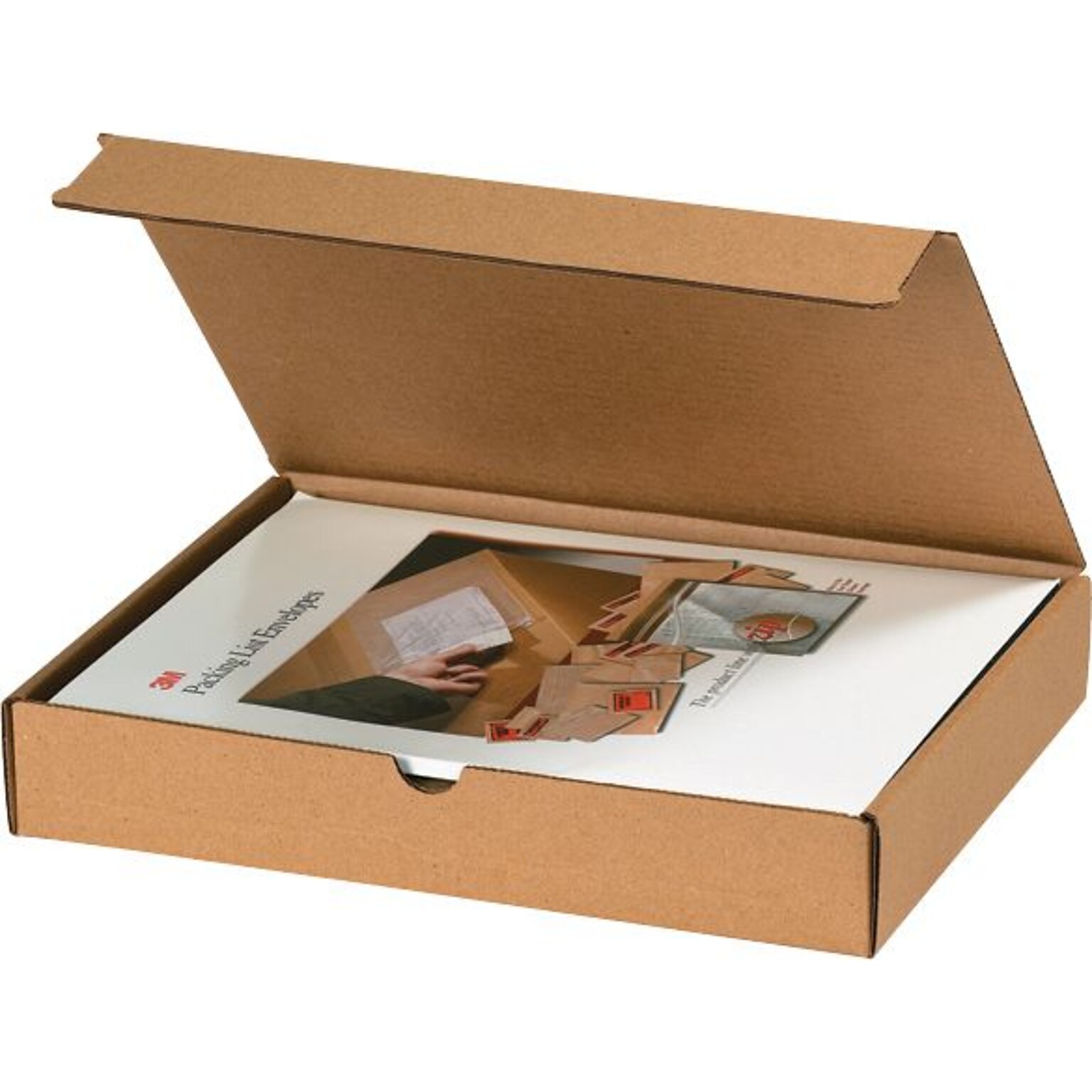 Literature Mailers, 9 x 6 1/2 x 2 3/4, Kraft, 50/Bundle (M962K)