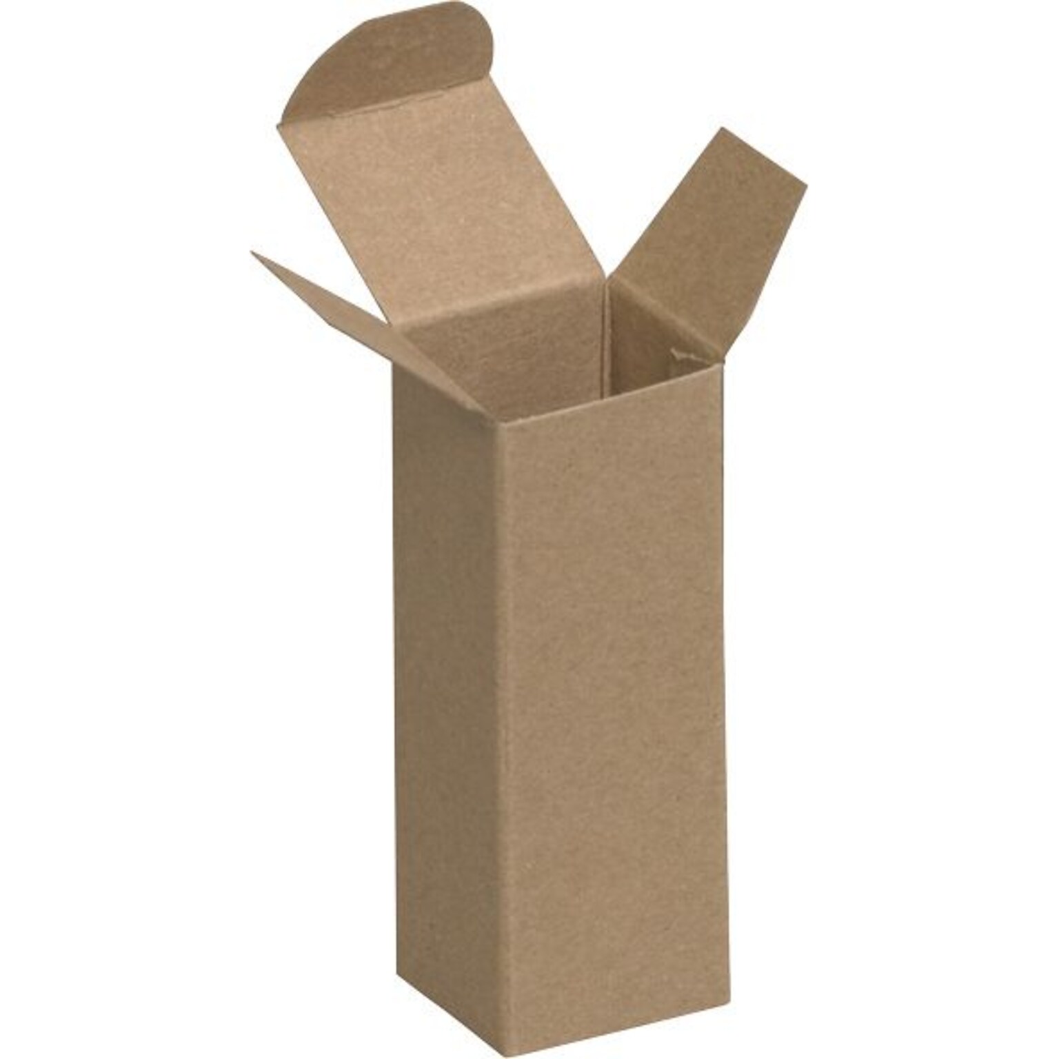 1.5 x  1.5 x  4 Reverse Tuck Folding Cartons, Brown, 1000/Pack (BSRTS38X)