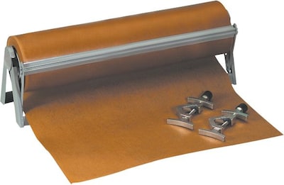 Quill Brand® Brand® VCI Paper Waxed Industrial Roll, 30#, Kraft, 36 x 200 yds., 1 RL (VCI36WAX)