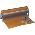 VCI Paper Waxed Industrial Roll, 30#, Kraft, 24 x 200 yds., 1 RL (VCI24WAX)