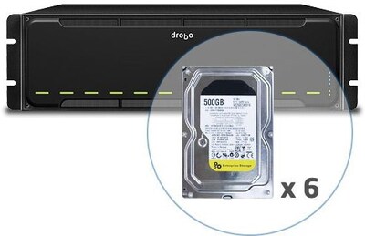 Drobo® B1200I 12-Bay Storage Area Networking; 12 TB
