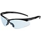 Bouton Optical Safety Glasses, Adversary, Black Frame, Light Blue Lens, Anti-scratch (250-28-0003)