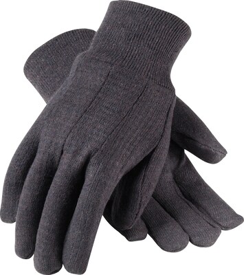 PIP® Knit Work Gloves, Cotton Jersey With Knit Wrists, One Size, Dozen (95-806)