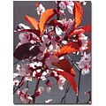 Trademark Global Amy Vangsgard Pink Tree Blossoms Canvas Art, 47 x 35