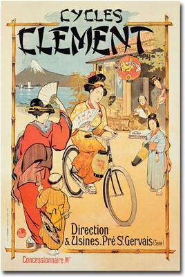 Trademark Global Cycles Clement Canvas Art, 47 x 30