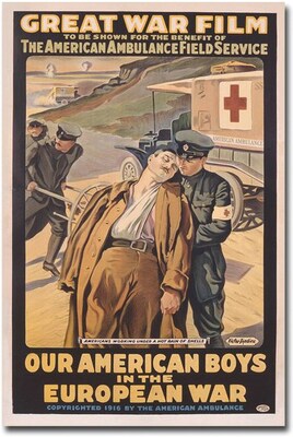 Trademark Global Victor Tardieu Our American Boys in the European War Canvas Art, 47 x 30