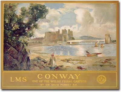 Trademark Global David Muray Midland & Scottish Railway 1930 Canvas Art, 26 x 32