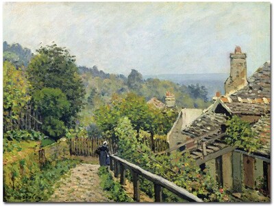 Trademark Global Alfred Sisley Louveciennes, 1873 Canvas Art, 24 x 32