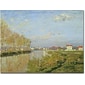 Trademark Global Claude Monet "The Seine at Argenteuil, 1873" Canvas Art, 26" x 32"
