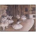Trademark Global Edgar Degas Ballet Rehearsal, 1874 Canvas Art, 26 x 32