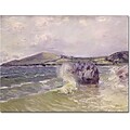 Trademark Global Alfred Sisley Ladys Cove Wales, 1897 Canvas Art, 35 x 47
