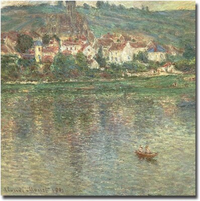 Trademark Global Claude Monet Vetheuil 1901 Canvas Art, 18 x 18