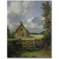 Trademark Global John Constable Cottage in a Cornfield Canvas Art, 32 x 26