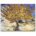 Trademark Global Vincent Van Gogh Mulberry Tree, 1889 Canvas Art, 18 x 24