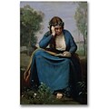 Trademark Global Jean Baptiste Corot General Veiw of the Town Canvas Art, 16 x 24