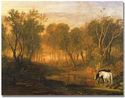 Trademark Global Joseph Turner The Forest of Berer Canvas Art, 18 x 24