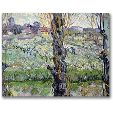 Trademark Global Vincent Van Gogh View of Arles Canvas Art, 35 x 47