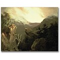 Trademark Global Thomas Cole Mountain Sunrise Canvas Art, 35 x 47