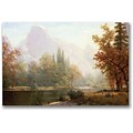 Trademark Global Albert Biersdant Half Dome Yosemite Canvas Art, 35 x 47