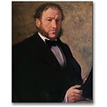 Trademark Global Edgar Degas Portrait of Monsieur Ruelle Canvas Art, 32 x 24