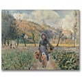 Trademark Global Camille Pissarro In the Garden Canvas Art, 24 x 32