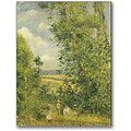 Trademark Global Camille Pissarro A Rest In The Meadow Canvas Art, 24 x 18