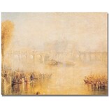 Trademark Global Joseph Turner View of the Pont Neuf Canvas Art, 24 x 32