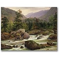 Trademark Global Thomas Fearnley Norwegian Waterfall, 1840 Canvas Art, 35 x 47
