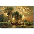 Trademark Global George Inness Medfield Massachusetts Canvas Art, 30 x 47