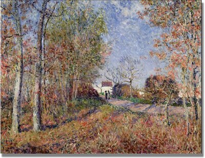 Trademark Global Alfred Sisley A Corner of the Woods at Sablons Canvas Art, 35 x 47