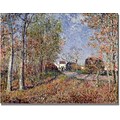 Trademark Global Alfred Sisley A Corner of the Woods at Sablons Canvas Art, 35 x 47