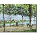 Trademark Global Alfred Sisley The Avenue of Chestnut Trees II Canvas Art, 35 x 47