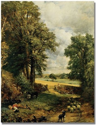 Trademark Global John Constable The Cornfield Canvas Art, 32 x 24