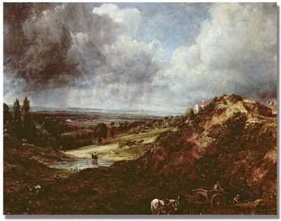 Trademark Global John Constable Branch Hill Pond Canvas Art, 24 x 32
