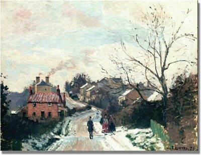Trademark Global Camille Pissarro Fox Hill, Upper Norwood Canvas Art, 18 x 24